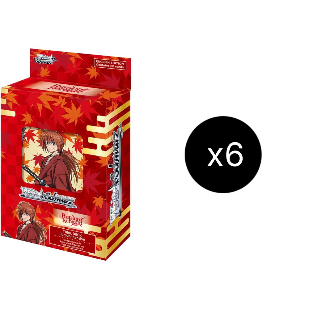 Weiss Schwarz Rurouni Kenshin Rurouni Kenshin Trial Deck Display deck product