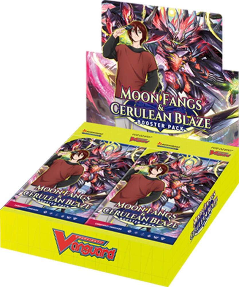 Cardfight Vanguard Moon Fangs and Cerulean Blaze Moon Fangs and Cerulean Blaze Booster Box sealed box