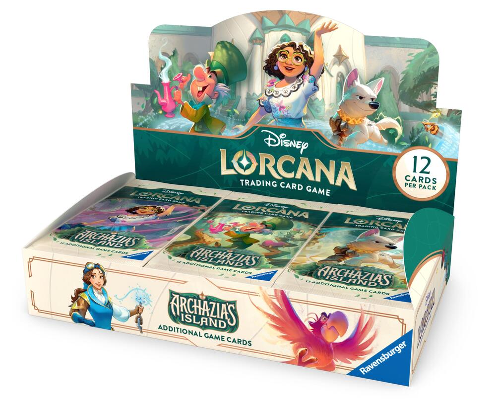 Disney Lorcana Archazias Island Archazias Island Booster Box sealed box
