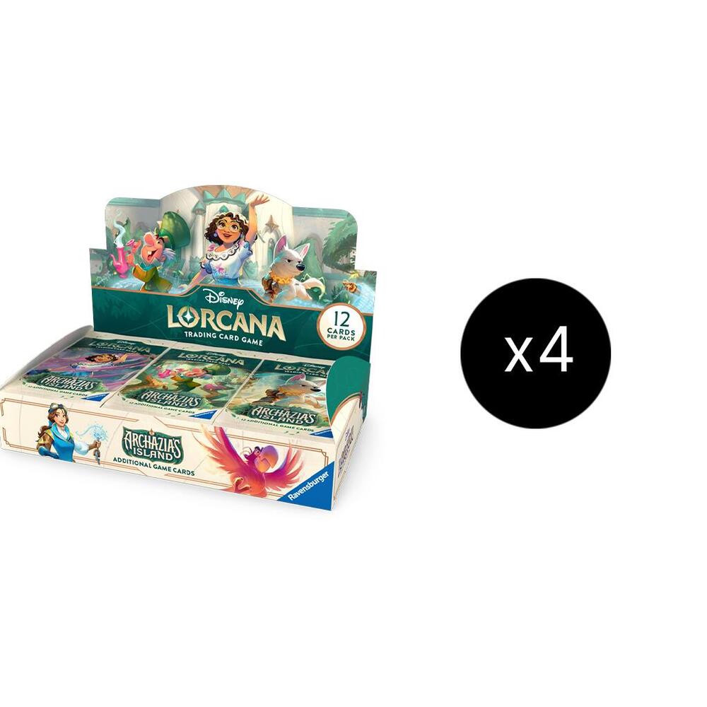 Disney Lorcana Archazias Island Archazias Island Booster Box Case sealed box