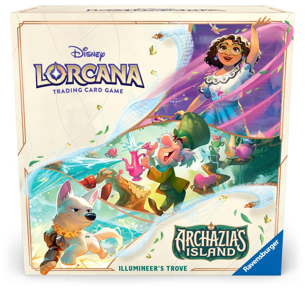 Disney Lorcana Archazias Island Archazias Island Illumineers Trove sealed box