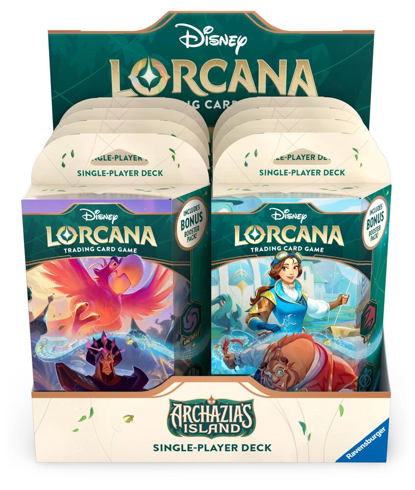 Disney Lorcana Archazias Island Archazias Island Starter Deck Display deck product