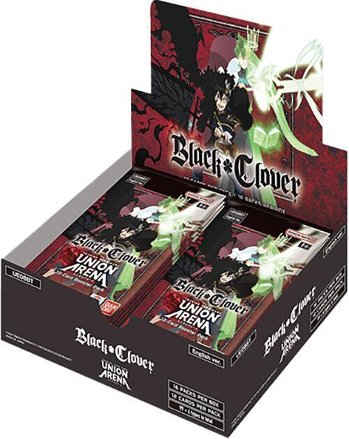 Union Arena TCG Black Clover Black Clover Booster Box sealed box