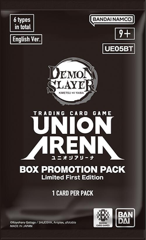 Union Arena TCG Demon Slayer Kimetsu no Yaiba Demon Slayer Kimetsu no Yaiba Box Promotion Pack sealed box