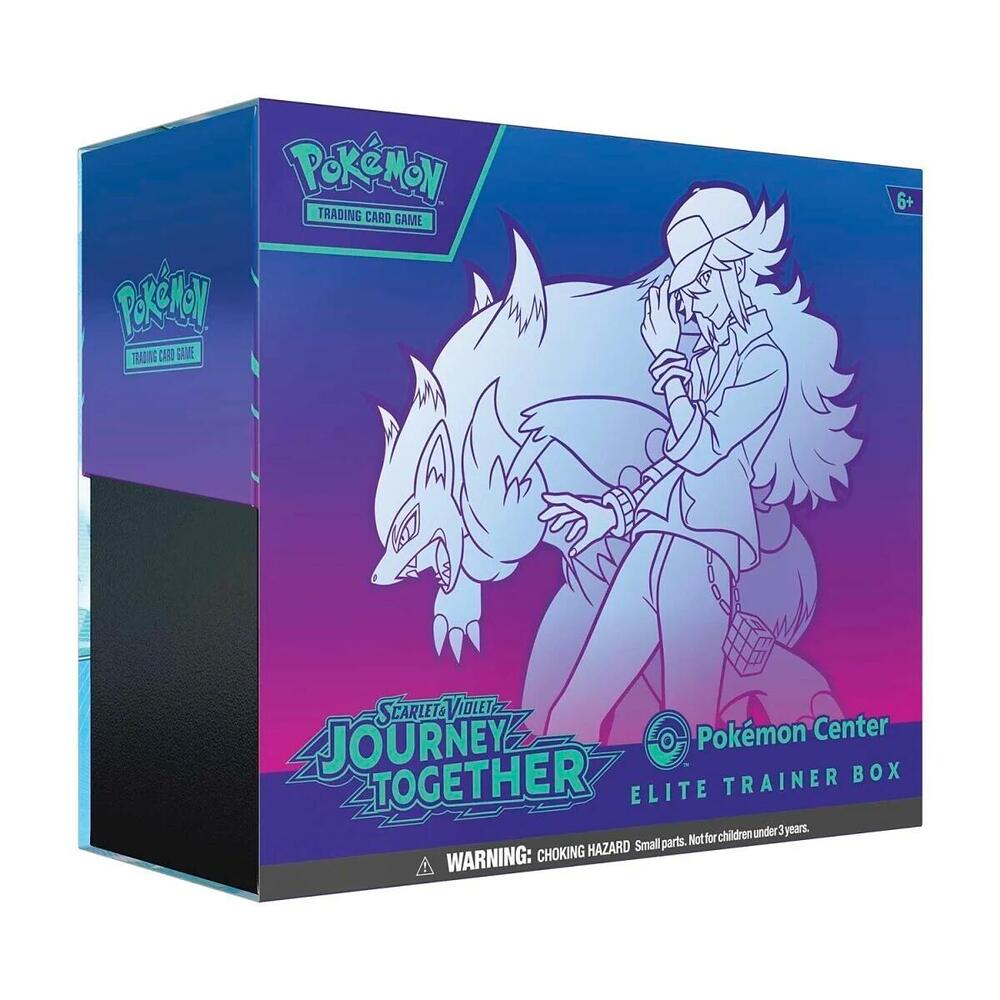 Pokemon TCG Journey Together Journey Together Pokemon Center Elite Trainer Box Exclusive sealed box