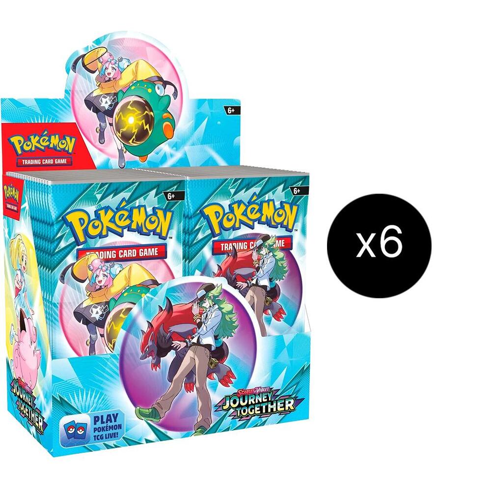 Pokemon TCG Journey Together Journey Together Booster Box Case sealed box