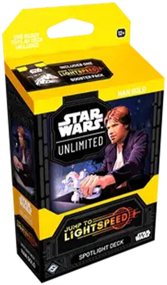 Star Wars Unlimited Jump to Lightspeed Jump to Lightspeed Spotlight Deck Han Solo deck product