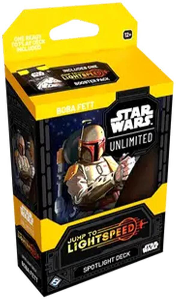 Star Wars Unlimited Jump to Lightspeed Jump to Lightspeed Spotlight Deck Boba Fett deck product