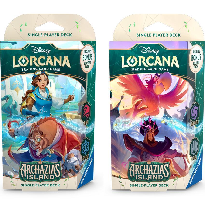 Disney Lorcana Archazias Island Archazias Island Starter Deck Set of 2 deck product