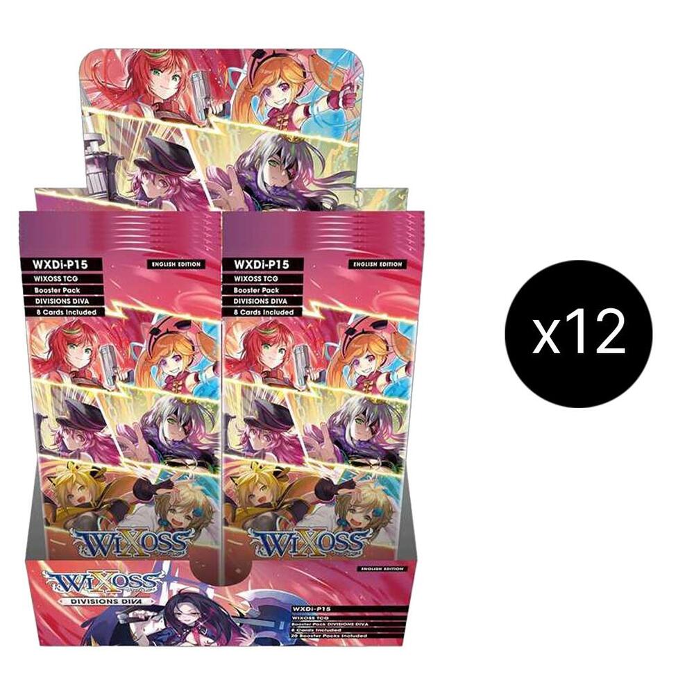 WIXOSS TCG Divisions DIVA Divisions DIVA Booster Box Case sealed box