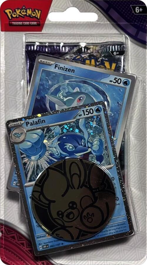 Pokemon TCG Temporal Forces Temporal Forces Single Pack Blister Palafin booster pack