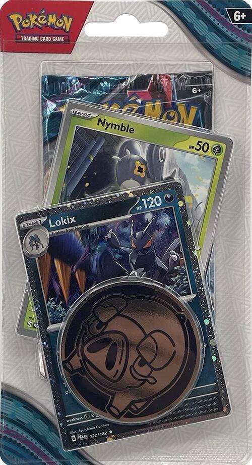 Pokemon TCG Twilight Masquerade Twilight Masquerade Premium Checklane Blister Lokix booster pack