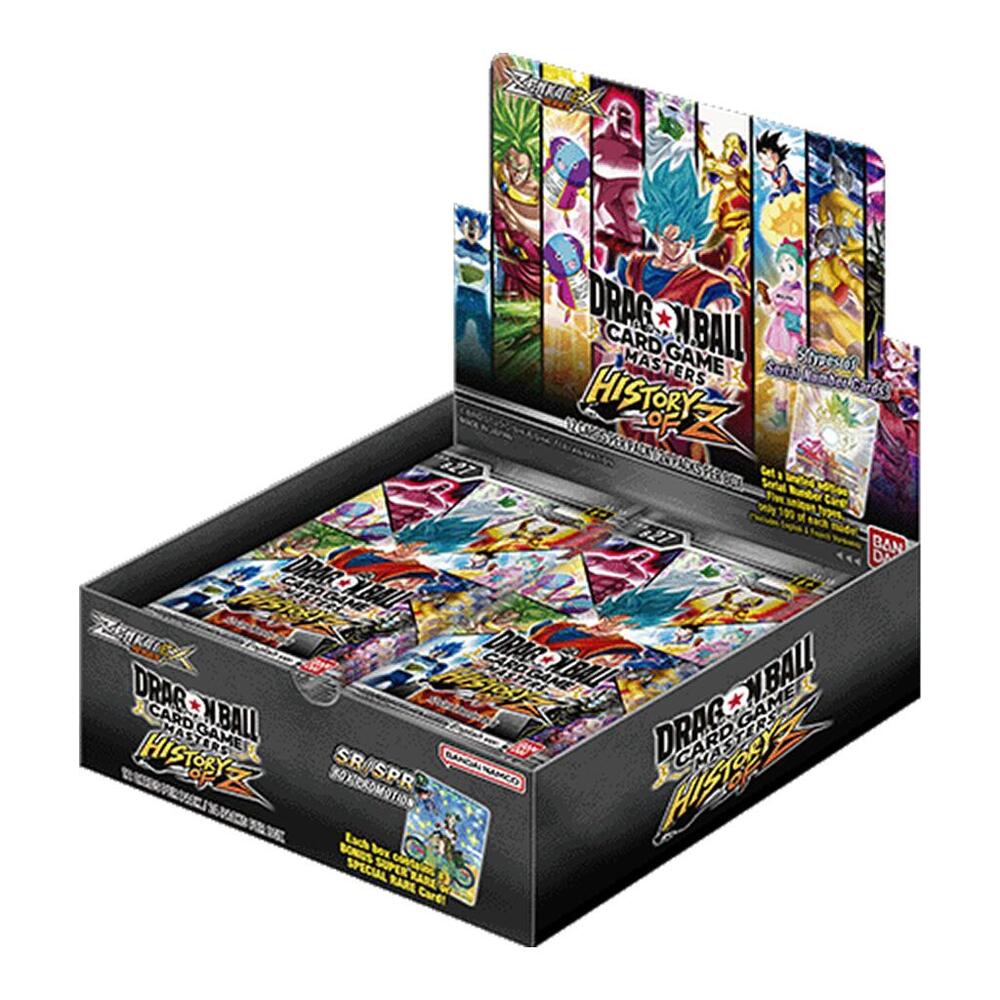Dragon Ball Super Card Game History of Z History of Z Booster Box sealed box