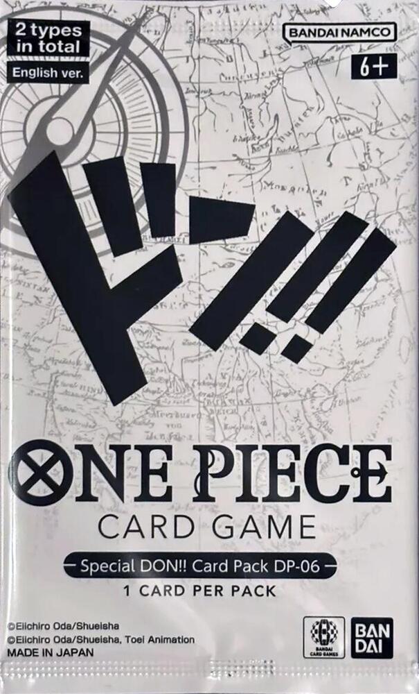 One Piece Card Game Emperors in the New World Emperors in the New World Special DON Card Pack DP 06 booster pack
