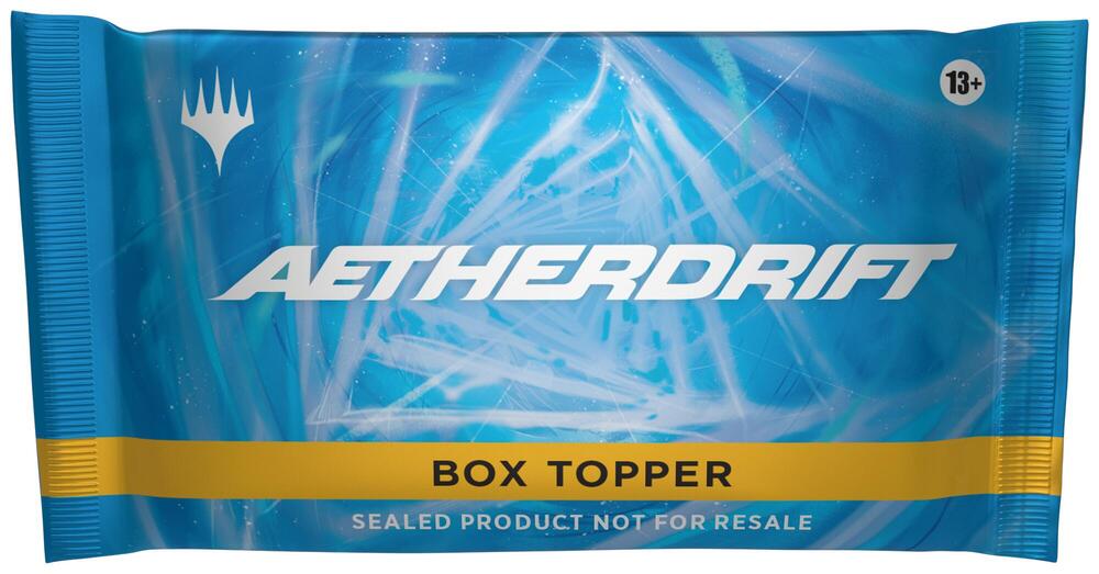 Magic the Gathering Aetherdrift Aetherdrift Box Topper sealed box