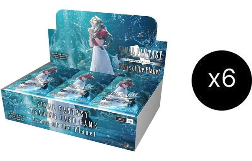 Final Fantasy TCG Tears of the Planet Tears of the Planet Booster Box Case sealed box