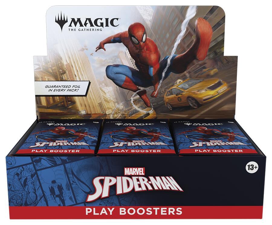 Magic the Gathering Marvels Spider Man Marvels Spider Man Play Booster Display booster pack
