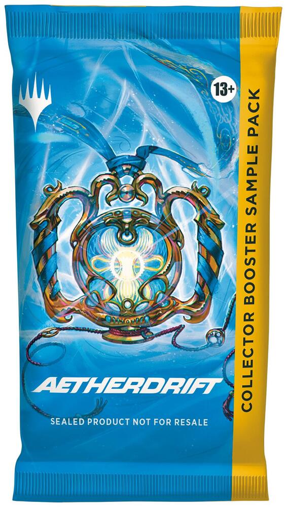 Magic the Gathering Aetherdrift Aetherdrift Collector Booster Sample Pack booster pack