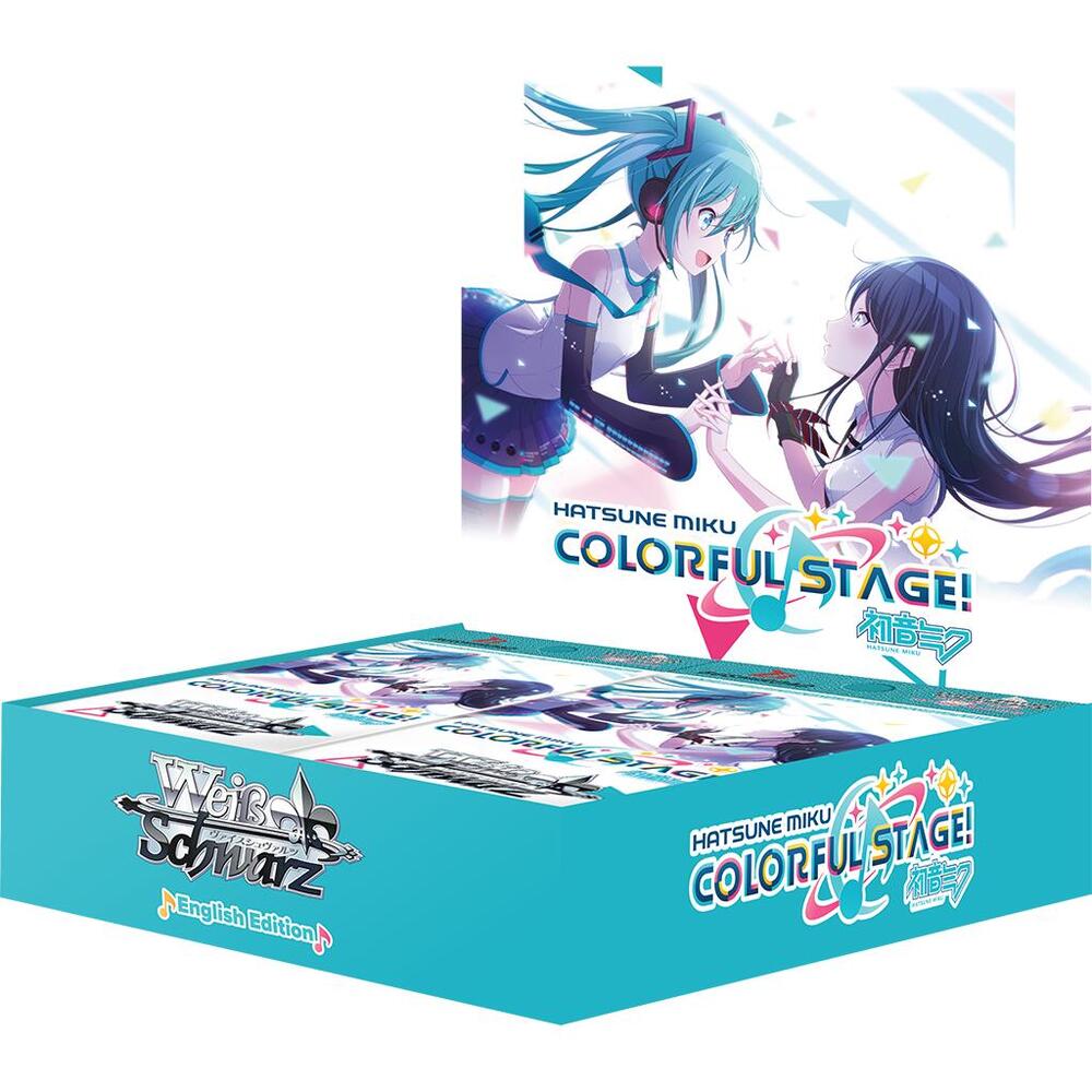 Weiss Schwarz HATSUNE MIKU COLORFUL STAGE HATSUNE MIKU COLORFUL STAGE Booster Box sealed box