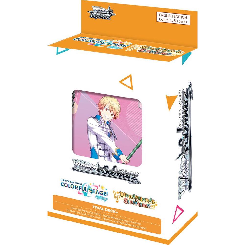 Weiss Schwarz HATSUNE MIKU COLORFUL STAGE HATSUNE MIKU COLORFUL STAGE Wonderlands x Showtime Trial Deckplus deck product