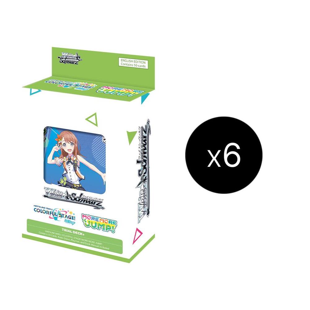 Weiss Schwarz HATSUNE MIKU COLORFUL STAGE HATSUNE MIKU COLORFUL STAGE More More Jump Trial Deckplus Display deck product