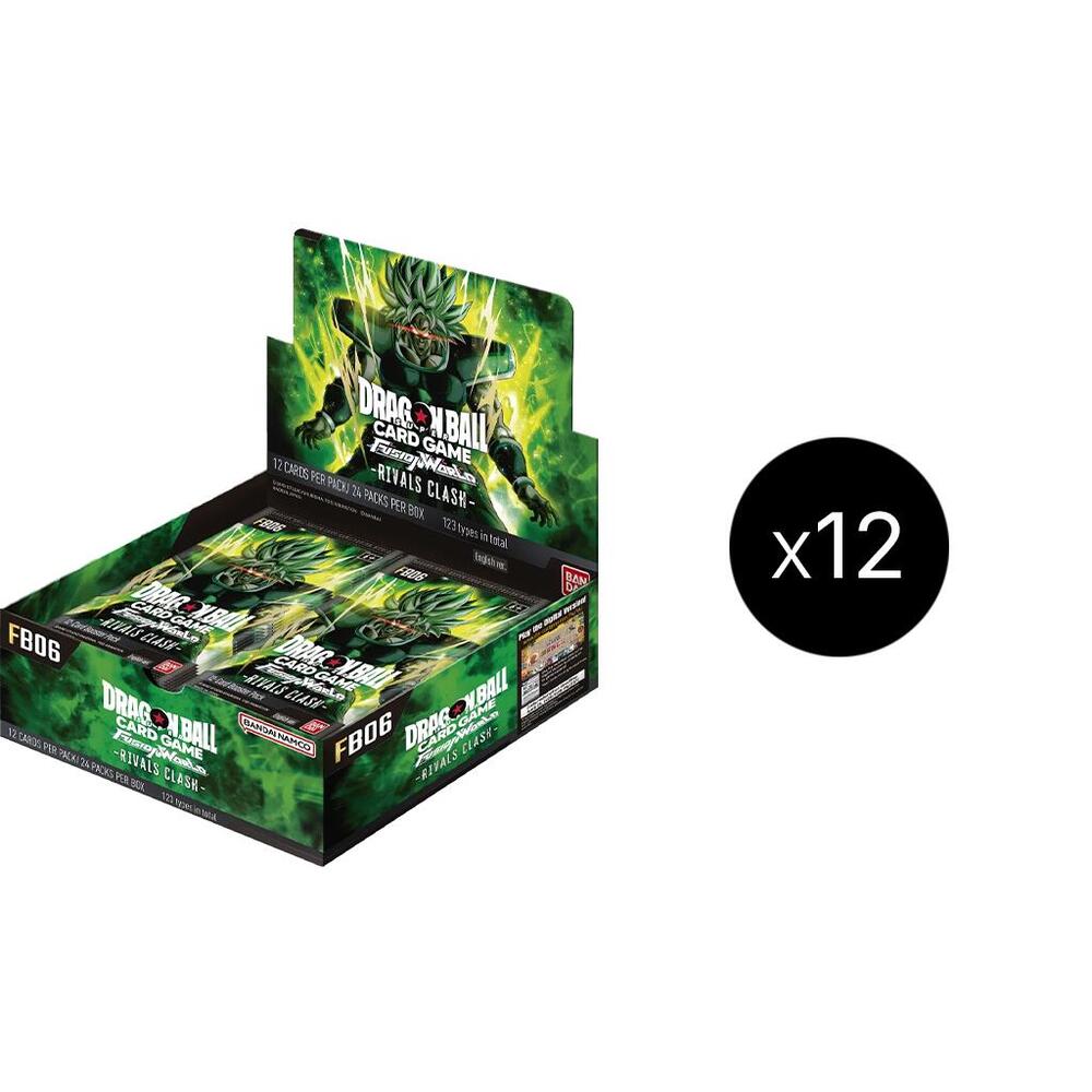 Dragon Ball Super Card Game Rivals Clash Rivals Clash Booster Box Case sealed box