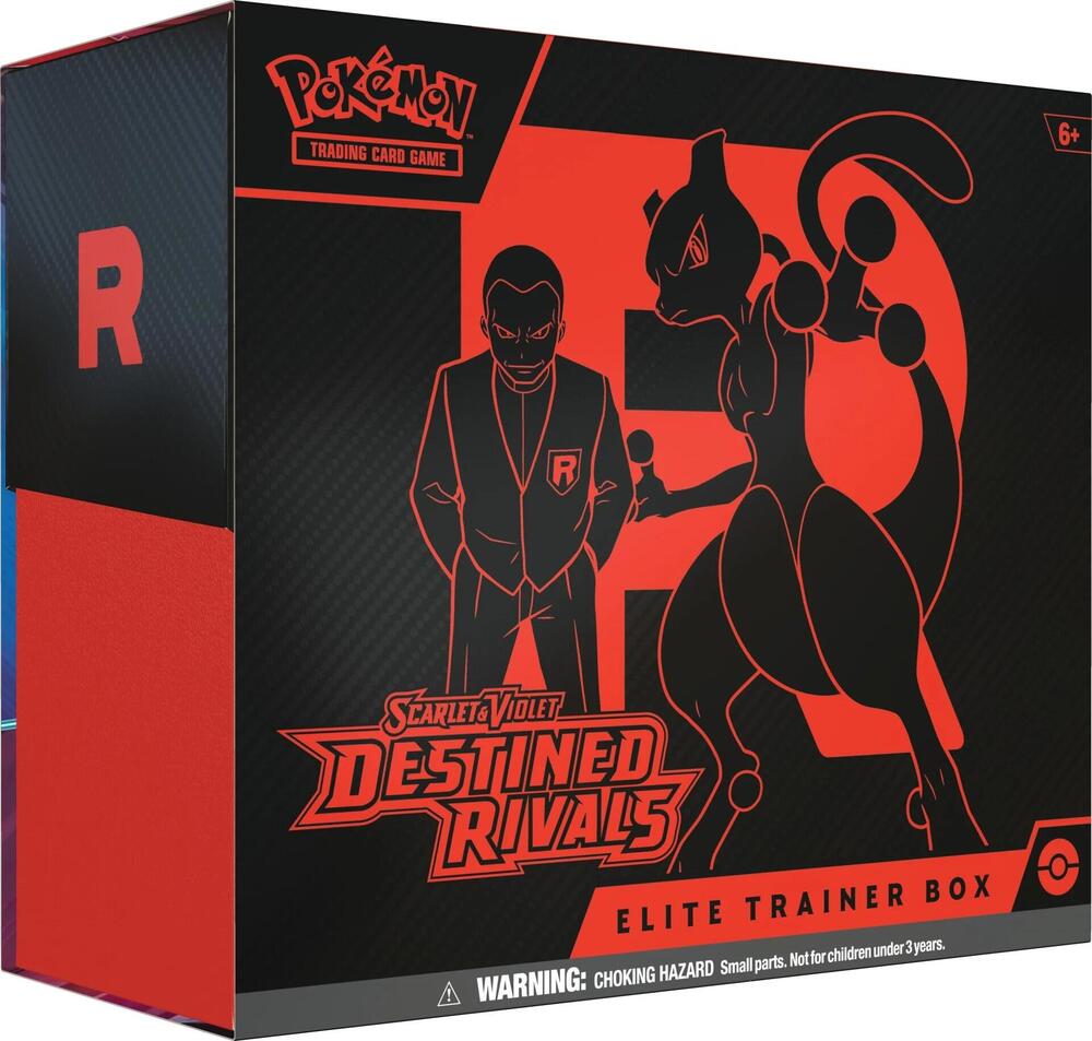 Pokemon TCG Destined Rivals Destined Rivals Elite Trainer Box sealed box