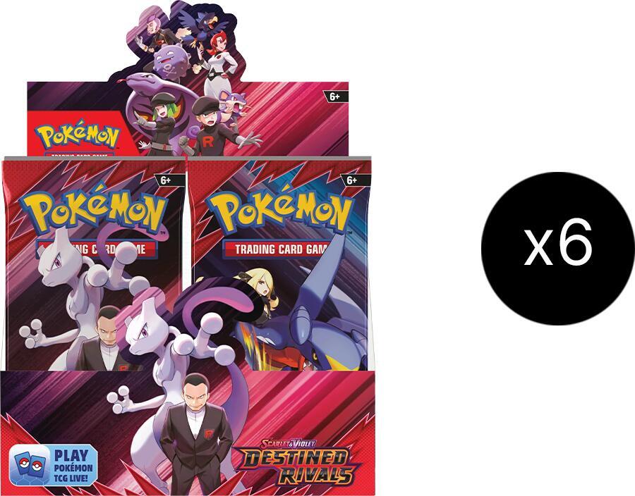 Pokemon TCG Destined Rivals Destined Rivals Booster Box Case sealed box