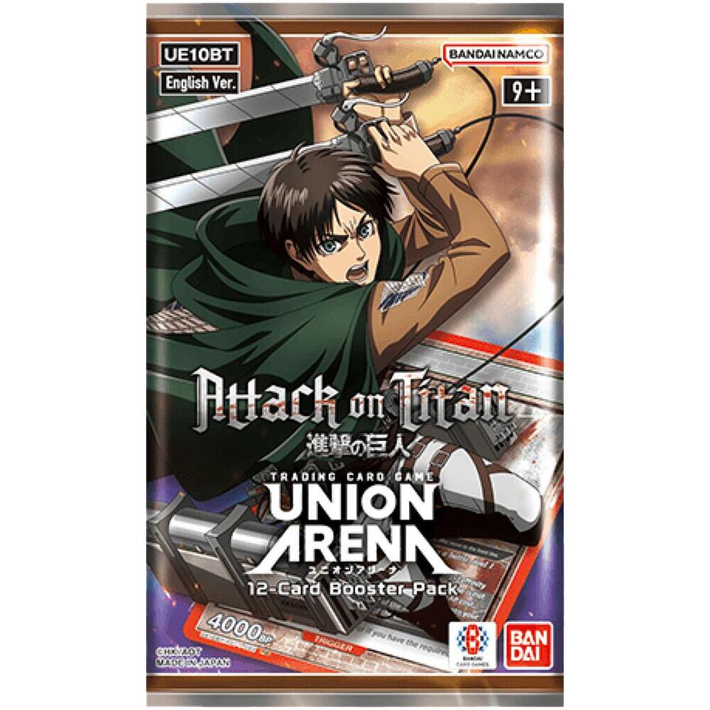 Union Arena TCG Attack on Titan Attack on Titan Booster Pack booster pack