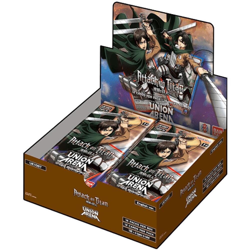 Union Arena TCG Attack on Titan Attack on Titan Booster Box sealed box