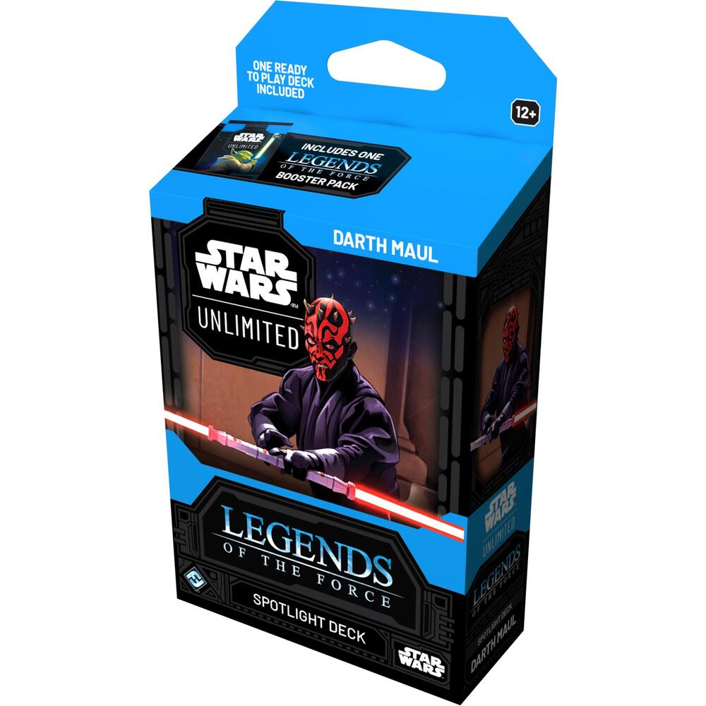 Star Wars Unlimited Legends of the Force Legends of the Force Spotlight Deck Darth Maul deck product
