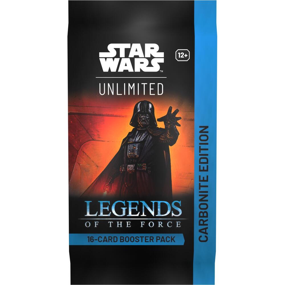 Star Wars Unlimited Legends of the Force Legends of the Force Carbonite Edition Booster Pack booster pack