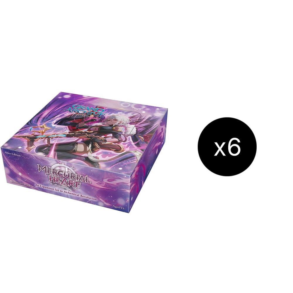 Grand Archive TCG Mercurial Heart Mercurial Heart Alter Edition Booster Box Case sealed box
