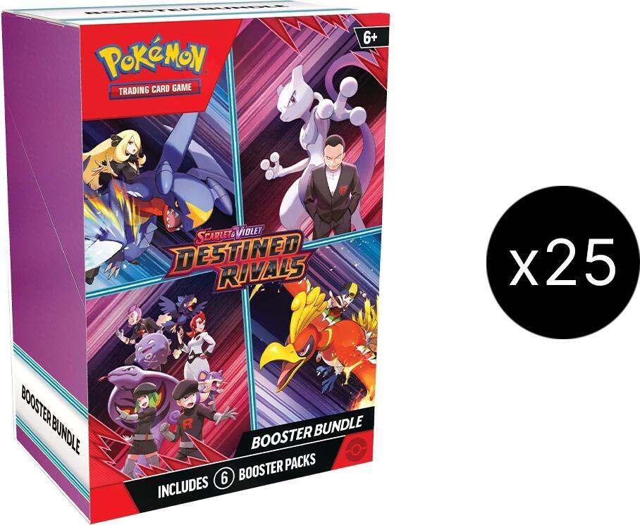 Pokemon TCG Destined Rivals Destined Rivals Booster Bundle Case sealed box