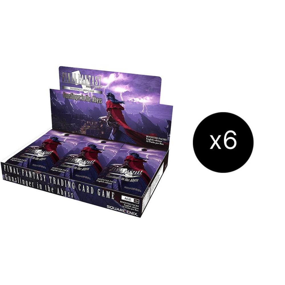 Final Fantasy TCG Gunslinger in the Abyss Gunslinger in the Abyss Booster Box Case sealed box
