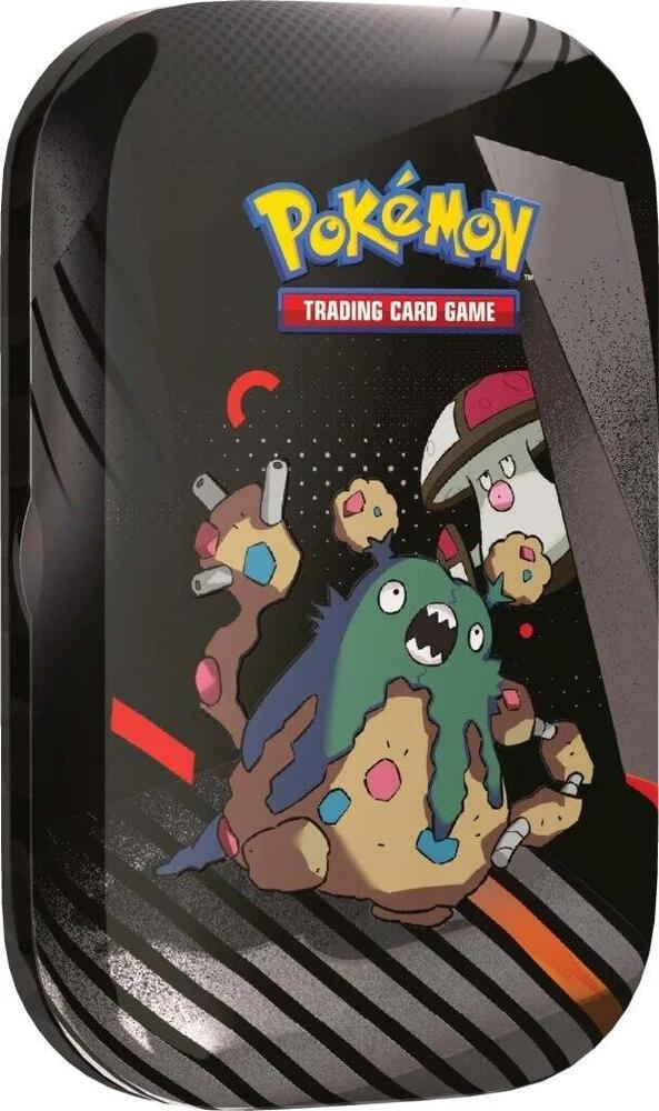 Pokemon TCG Black Bolt Black Bolt Unova Mini Tin Garbodor and Amoonguss trading card product