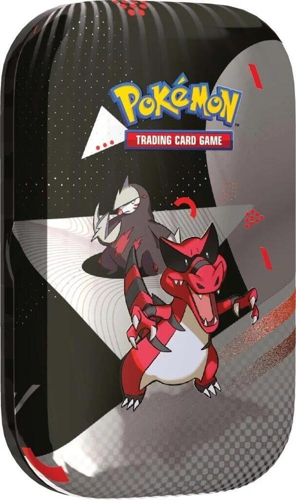 Pokemon TCG Black Bolt Black Bolt Unova Mini Tin Krookodile and Excadrill trading card product