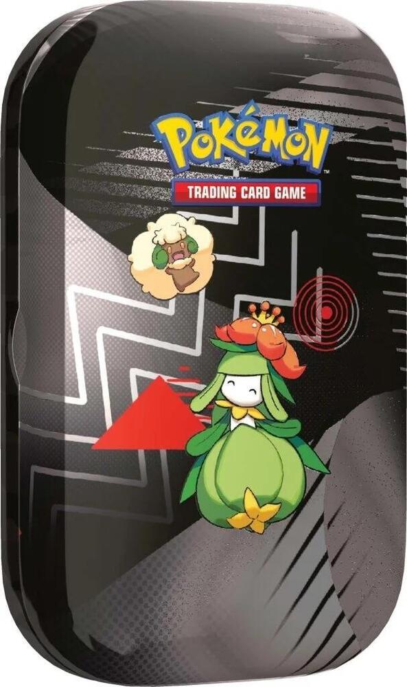Pokemon TCG Black Bolt Black Bolt Unova Mini Tin Lilligant and Whimsicot trading card product