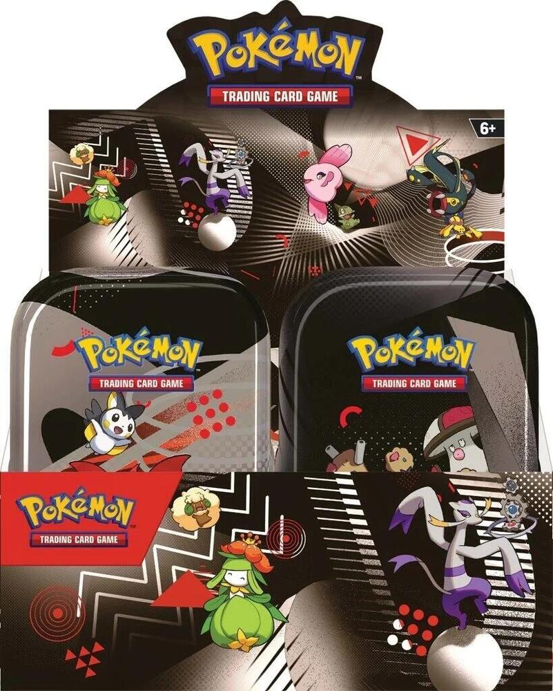 Pokemon TCG Black Bolt Black Bolt Unova Mini Tin Display trading card product