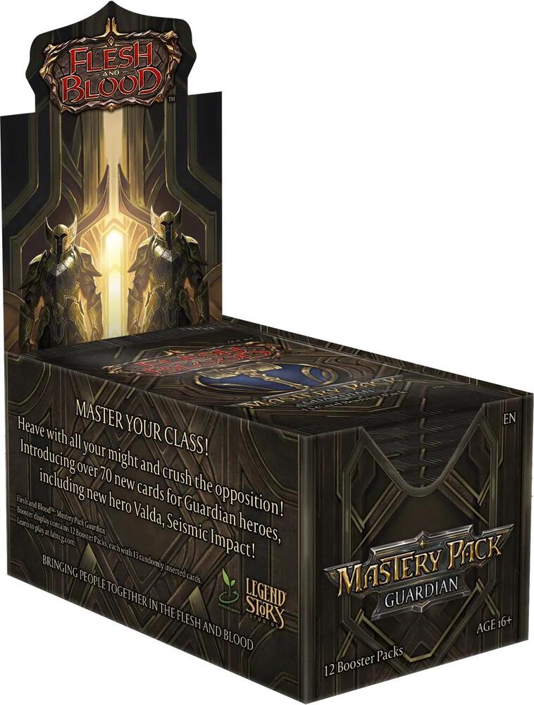 Flesh and Blood TCG Mastery Pack Guardian Mastery Pack Guardian Booster Box sealed box