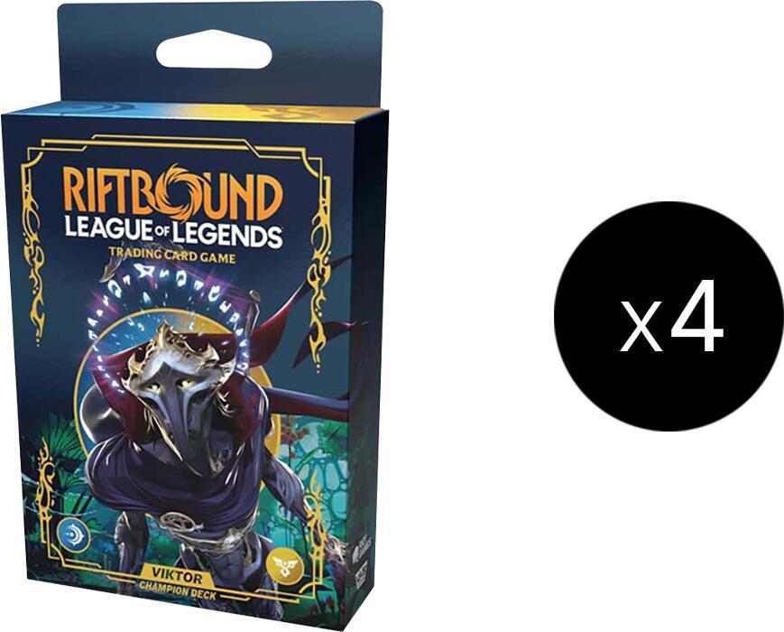 Riftbound TCG Origins Origins Champion Deck Viktor Display deck product