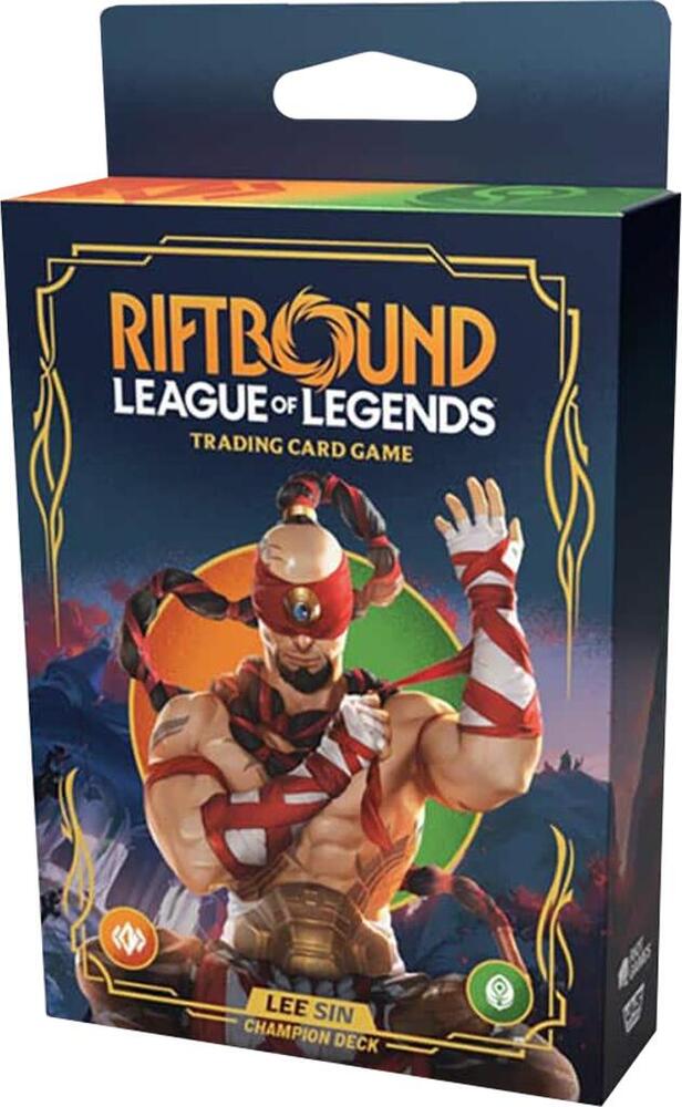 Riftbound TCG Origins Origins Champion Deck Lee Sin deck product