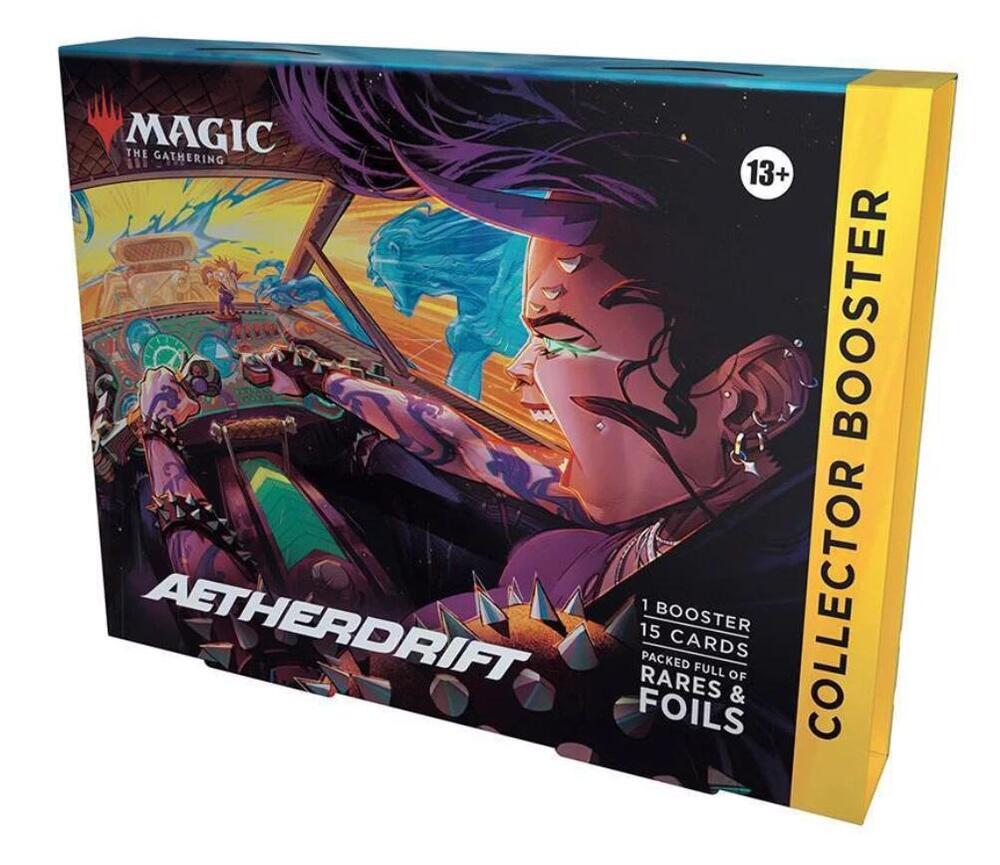 Magic the Gathering Aetherdrift Aetherdrift Collector Booster Omega Pack booster pack