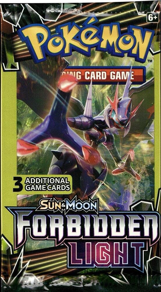 Pokemon TCG Forbidden Light Forbidden Light 3 Card Booster Pack booster pack