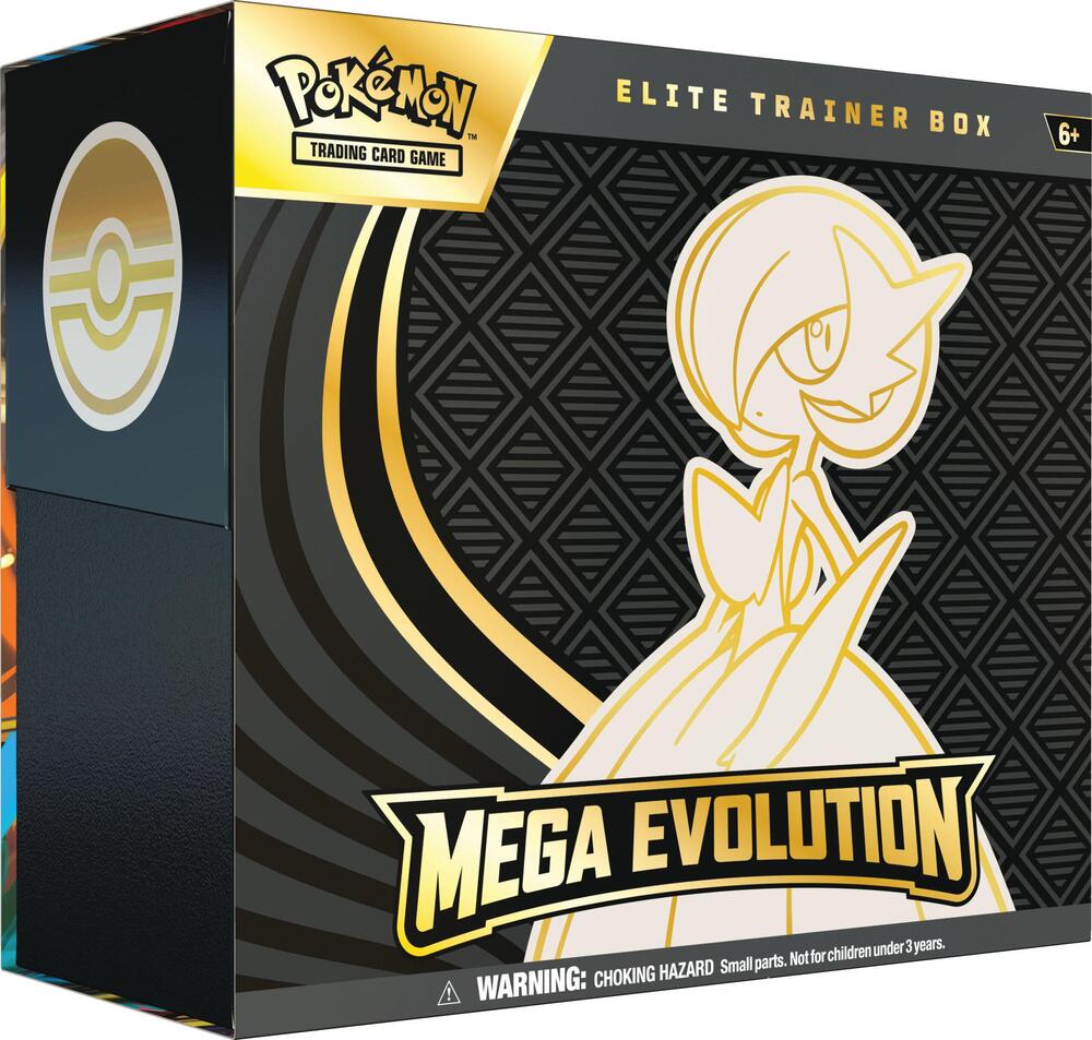 Pokemon TCG Mega Evolution Mega Evolution Elite Trainer Box Mega Gardevoir sealed box