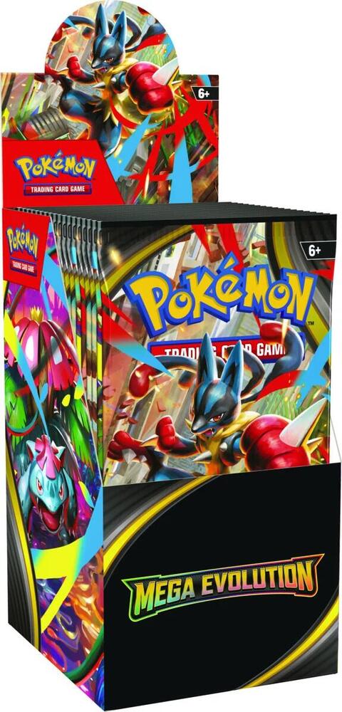 Pokemon TCG Mega Evolution Mega Evolution Half Booster Box sealed box