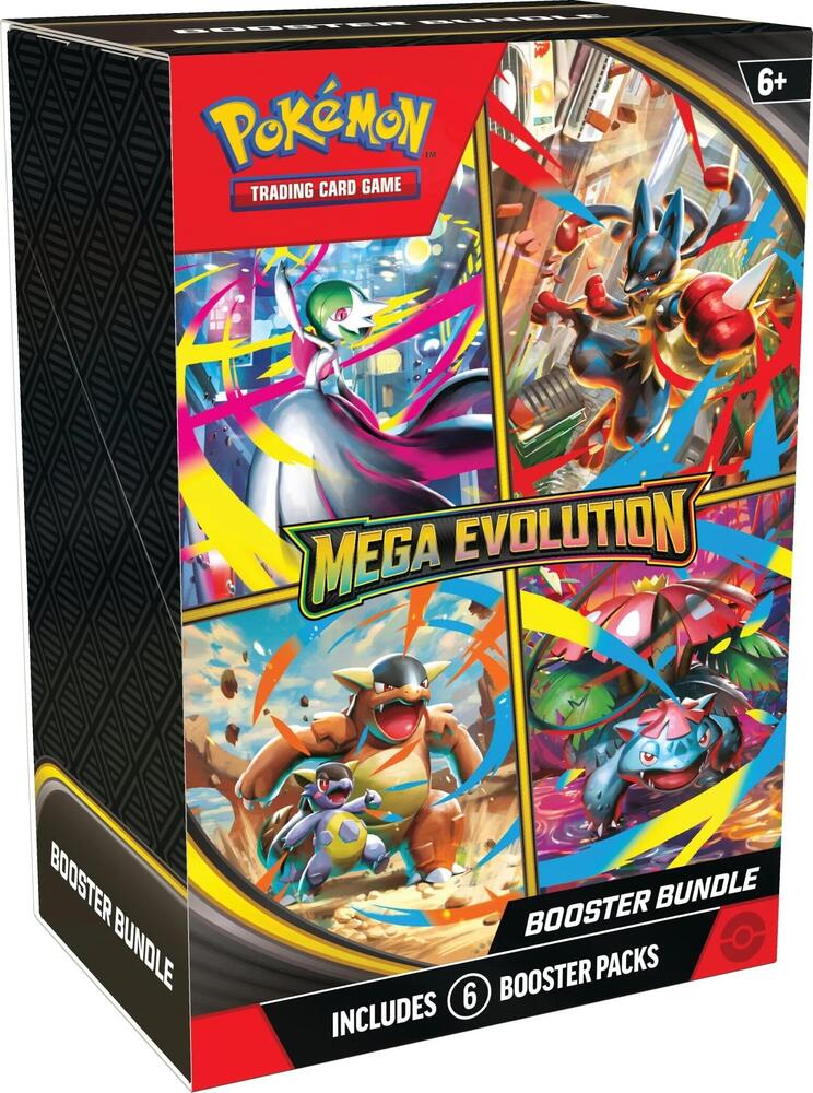 Pokemon TCG Mega Evolution Mega Evolution Booster Bundle sealed box