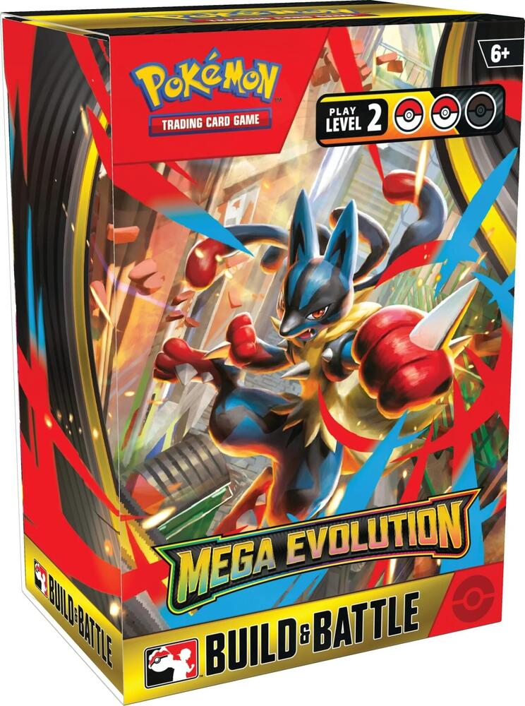 Pokemon TCG Mega Evolution Mega Evolution Build and Battle Box sealed box