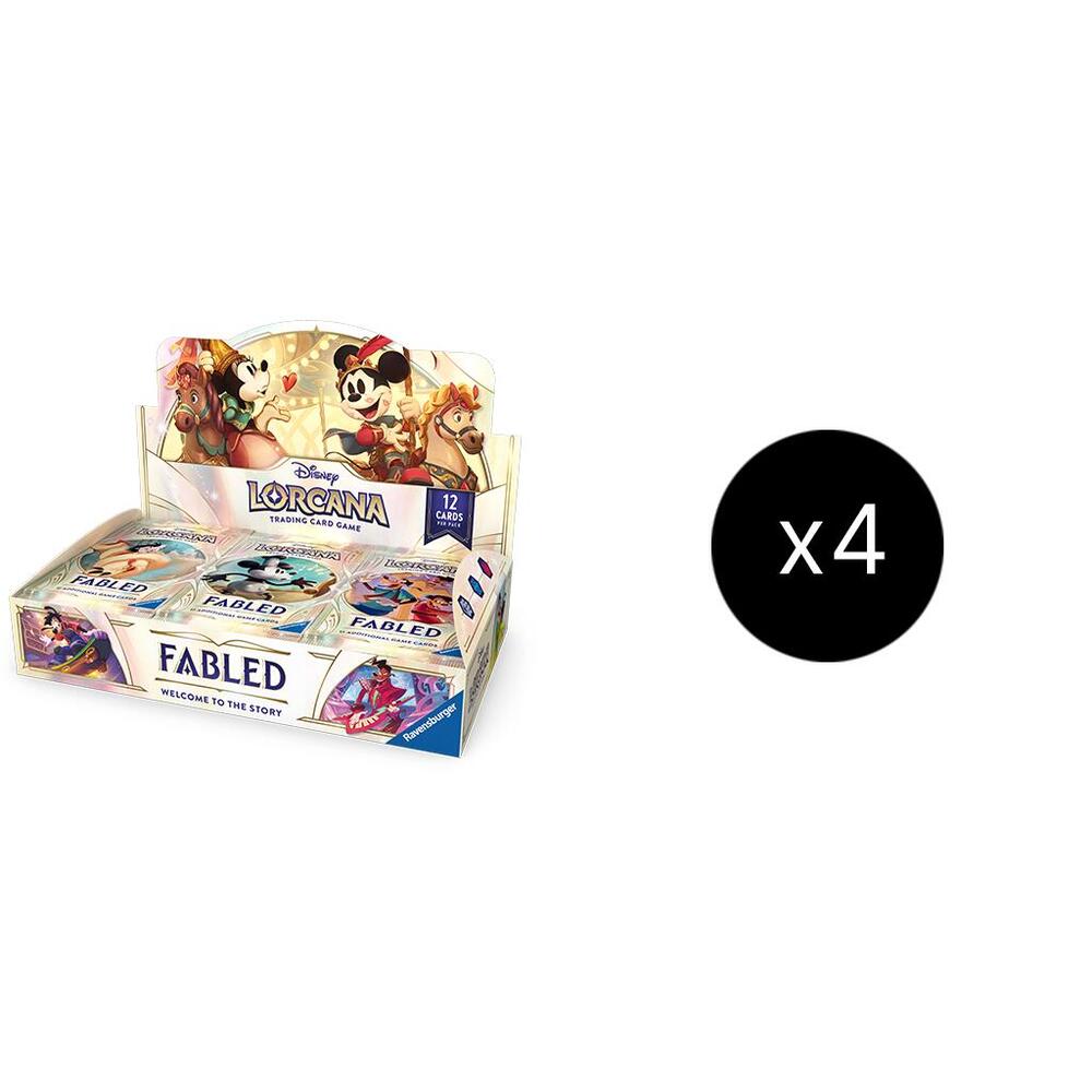 Disney Lorcana Fabled Fabled Booster Box Case sealed box
