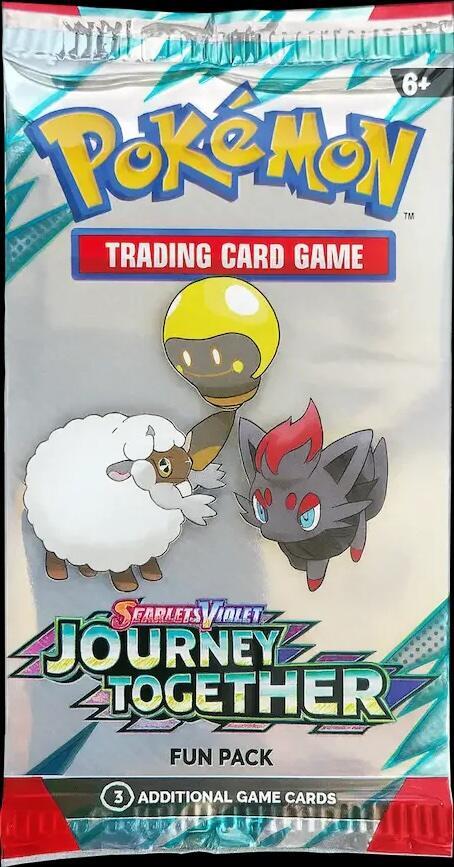 Pokemon TCG Journey Together Journey Together Fun Pack booster pack